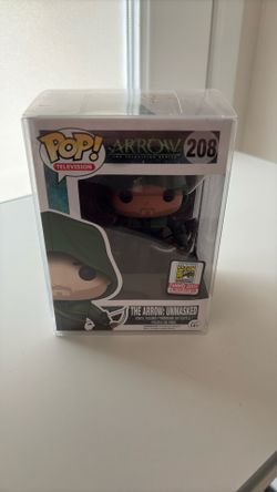 Pop Funko Arrow 208 ( Unmasked)