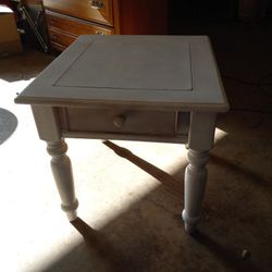 White End Table