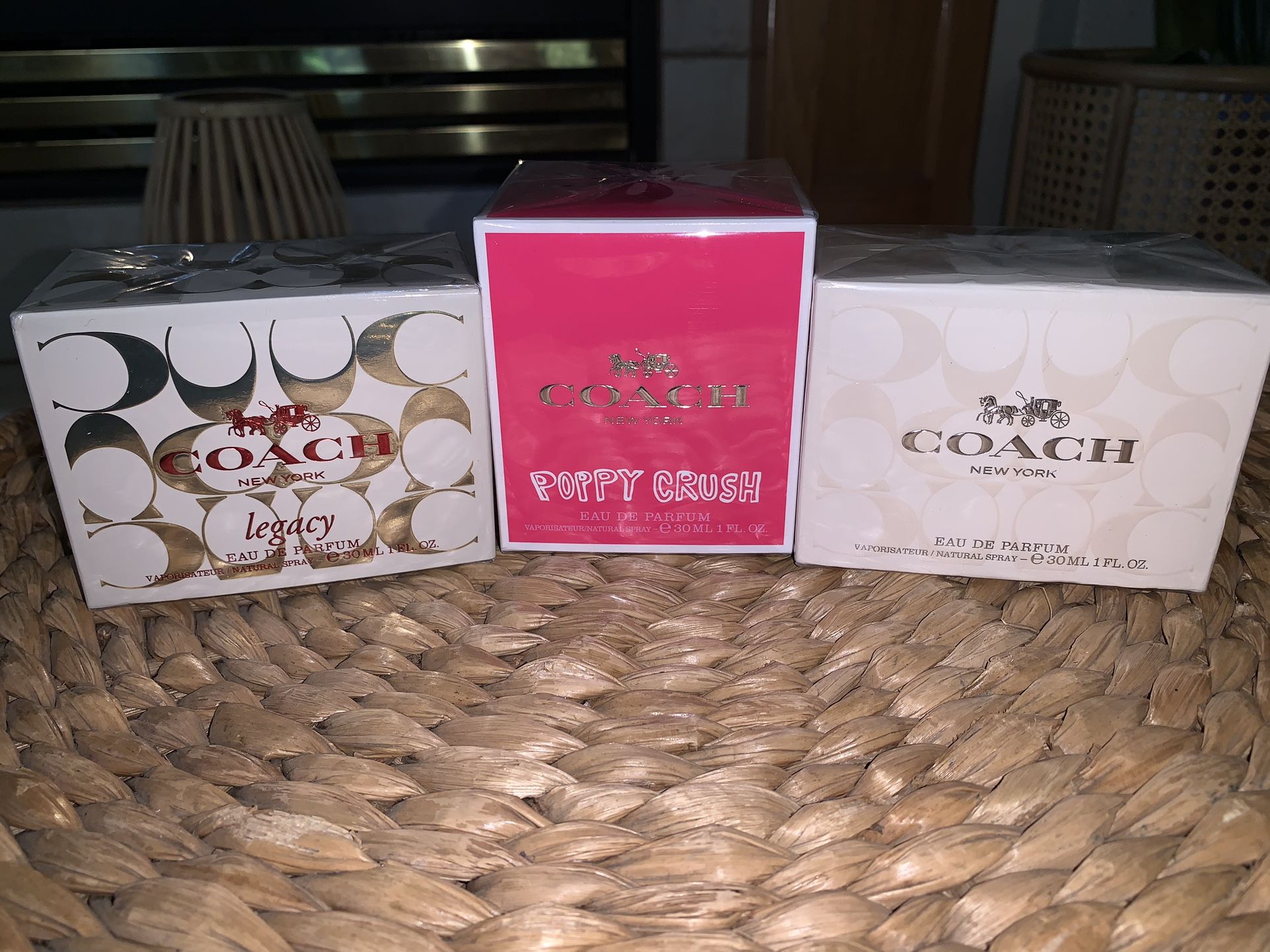 Coach Perfumes  30 Ml Each $40 Each 