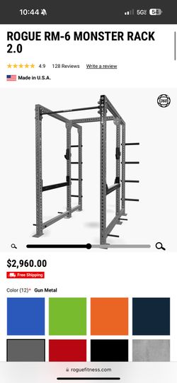 Rogue Monster 6 Post Squat Rack