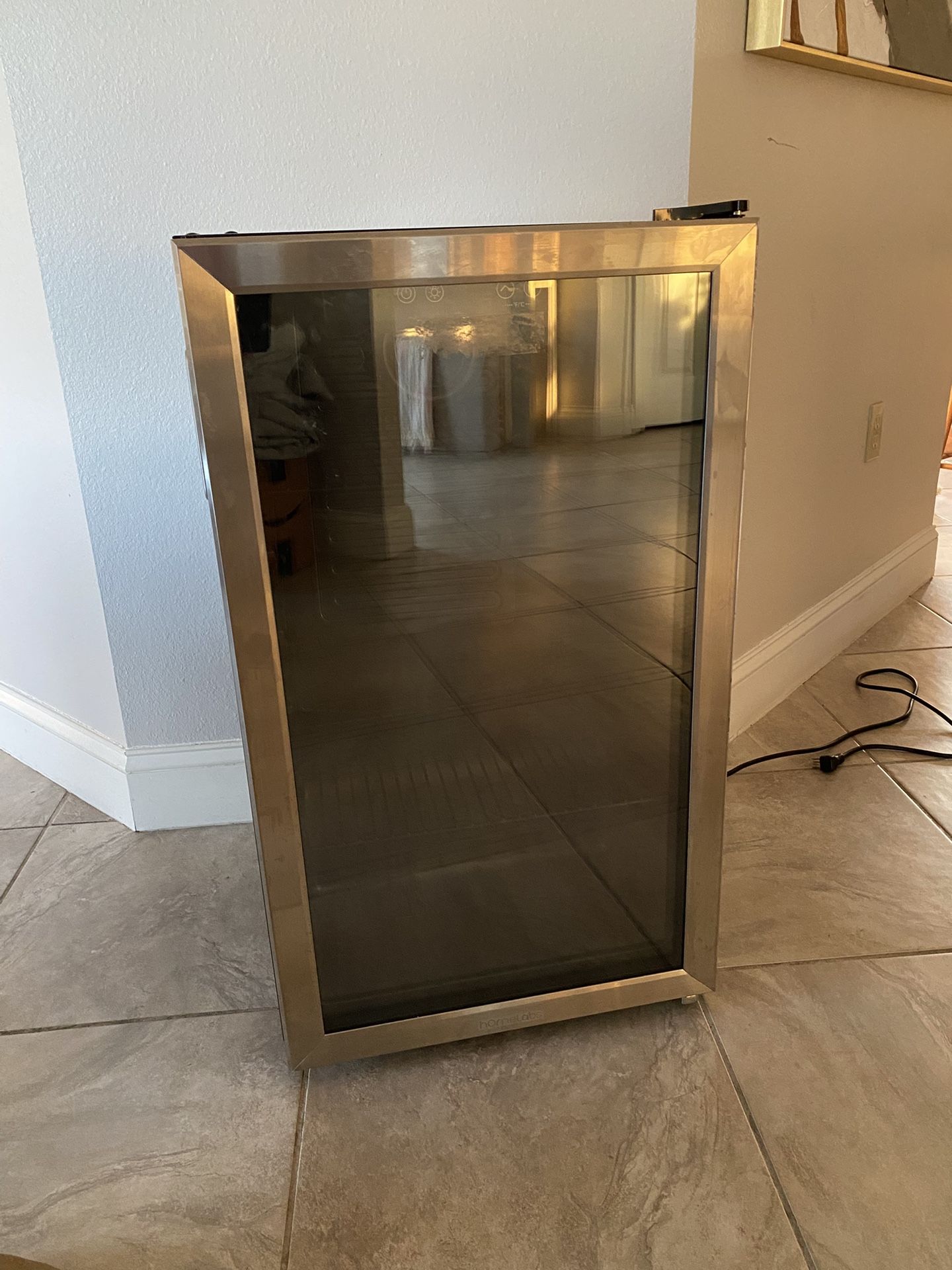 Mini Fridge  - Glass Door 