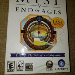 PC CD-ROM Myst V : End of Ages Game