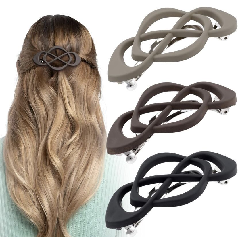 French Flat Hair Clips