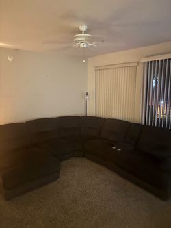 Reclining sectional- (power ) Only 6 month old