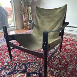 Mid century modern Sirocco Safari Chair