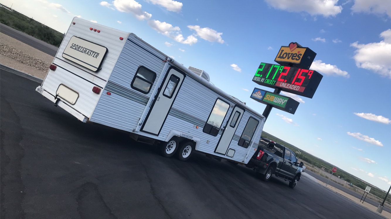 Rv bumper pull travel trailer for sale