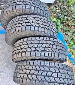 🎖️295 70 18 Cooper Tires Con 80% de Vida Las 4