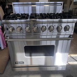 36" 5 Series Self-Cleaning Gas Range - VGSC536 Professional
