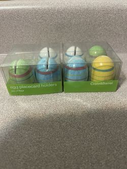 Crate And Barrel Place card Holders 