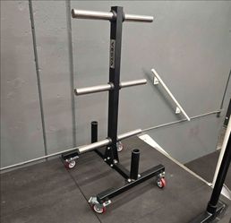 New In Boxes Vesta Weight Tree w/ Wheels | 2 Barbell holders | Gym Equipment | Fitness | Commercial
