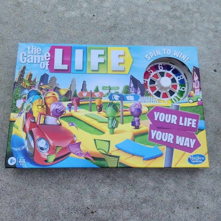 New Hasbro The Game Of Life Fun Family Board Game Kids Toy