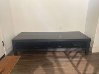Low standing tv console table