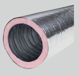 NEW Thermaflex M-KE 10" R6 Acoustical HVAC Flex Duct – 25 FT – Sealed
