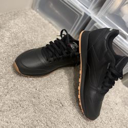 Reebok Classics (Black & Gum Bottoms)