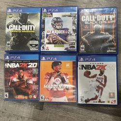 PS4 Games 2 For $10 All For $20 