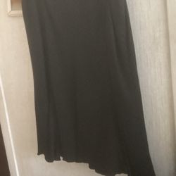 Black Evening Skirt