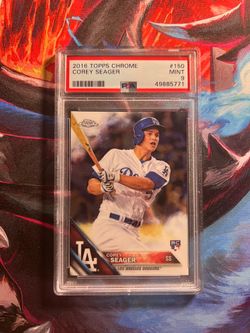 Corey Seager topps chrome