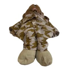 Vintage 2000’s Chantilly Lane God Bless The USA Bear Military Patriotic 9/11