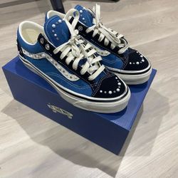 Vans Old Skool Studded Pearl Low-Top Sneakers