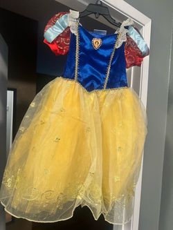 Disney Snow White Girls Costume Dress XL/6X