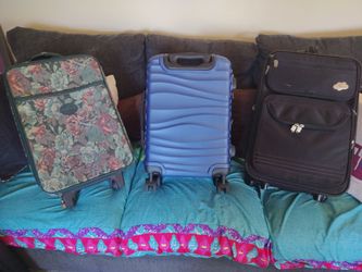 3 suitcases