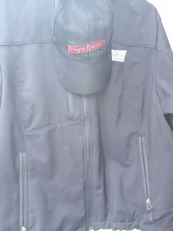 krispy Kreme jacket along With the hat