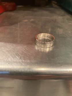 Ring Custom Made 1989 Quarter Size 7