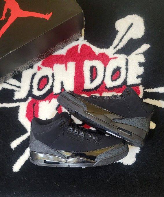 Jordan 3 Black Cat
