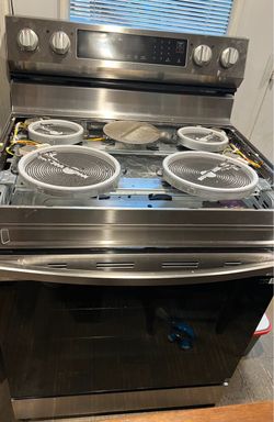 Stainless Steel Electric Range for Parts or Repair