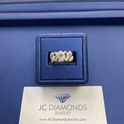 Ring Cubanlink Diamonds Women 1ok 