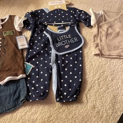 3-6 months onesies bunch of packs for BOYS *