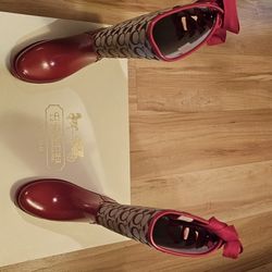 Coach Women's Rainboots Size 7
