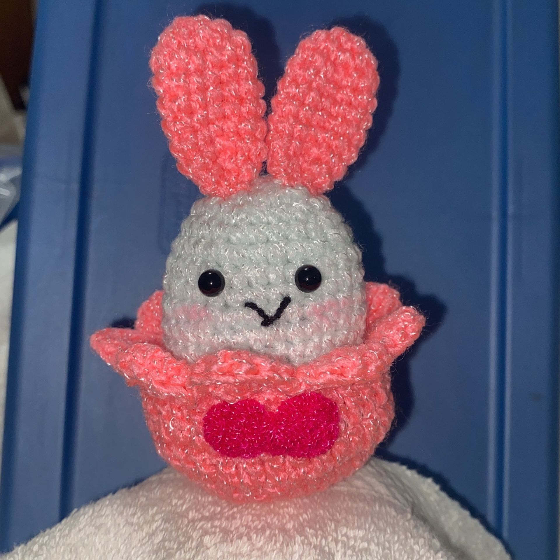 Crotchet Bunny Easter Egg