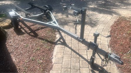 Galvanized Jet ski trailer . Registration . Excellent condition. Ready to load…