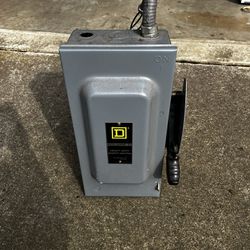 Square D Safety Switch Disconnect 