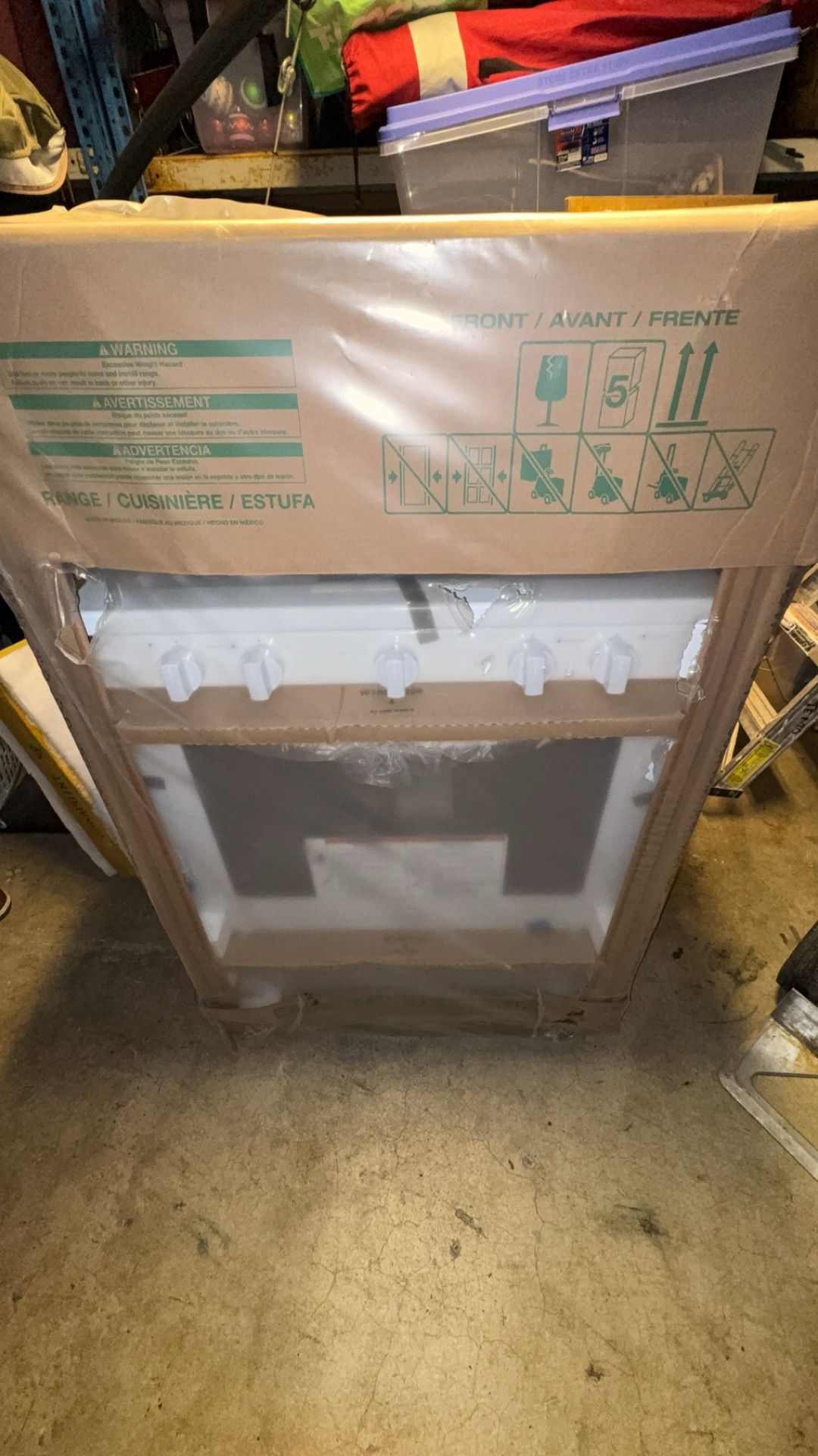 Brand New Whirlpool Range/Stove 30 In