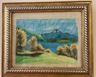 1956 Oil Painting Original
