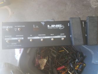 Line 6 guitar floorboard wah pedals