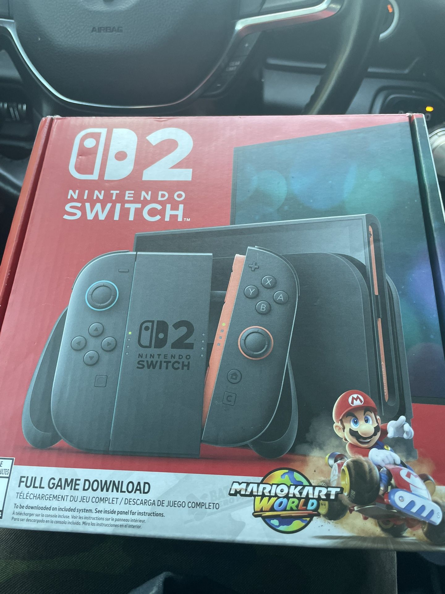 (BRAND NEW) Nintendo Switch 2 w/ Mario Karts Workd (NEVER PLAYED) 256 GB