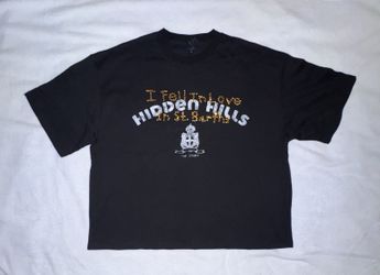 Hidden Hills I Fell In Love In St Barths Rhinestone Graphic T-Shirt Mens XL Tee