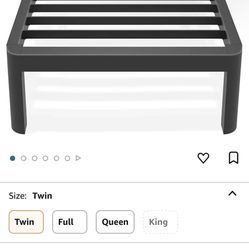 Twin Platform Bed Frame Brand New In Box 