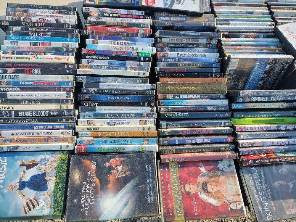 100 DVDs For Only $20