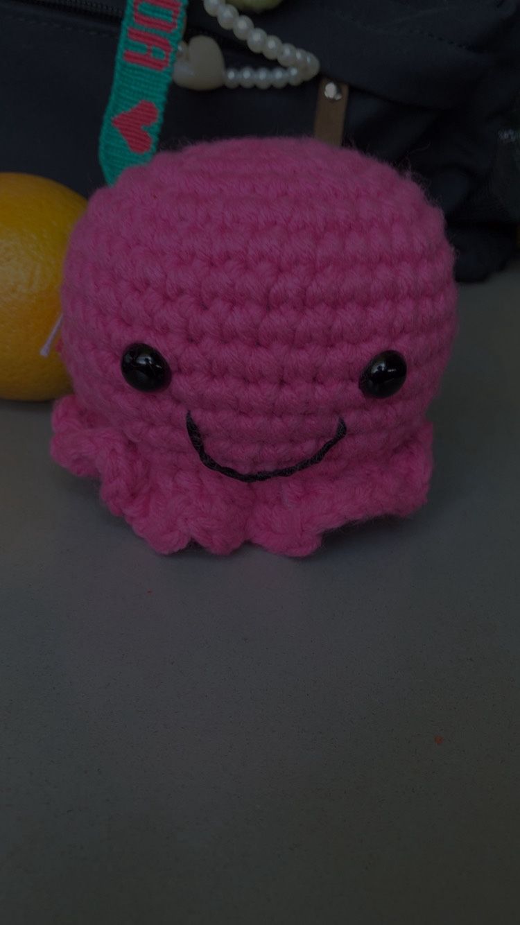 Crocheted Octopus Plush