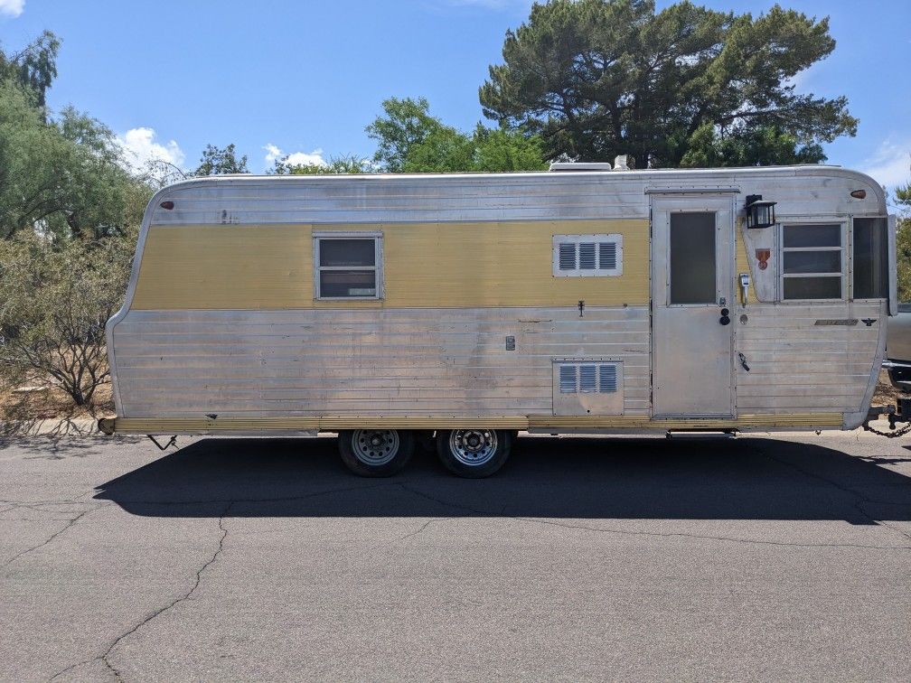 1964 Boles Aero Travel Trailer, Like Airstream, Clean Title 