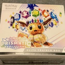 Prismatic Evolutions ETB (sealed)