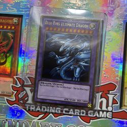 YuGiOh Blue-Eyes Ultimate Dragon PGLD-EN055 1st Edition Ultra Rare Mint