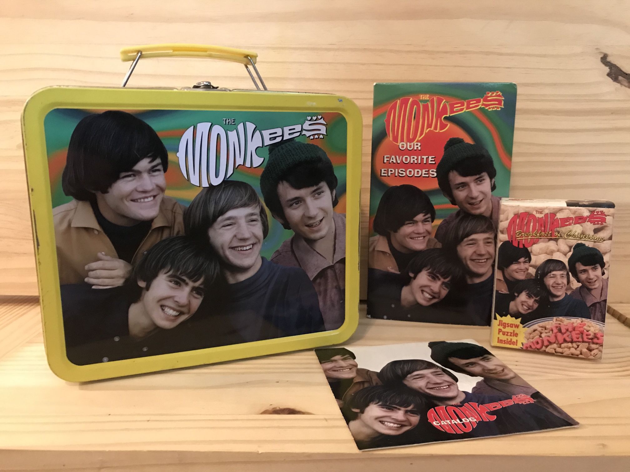 Monkees Metal Lunch Box With Extras