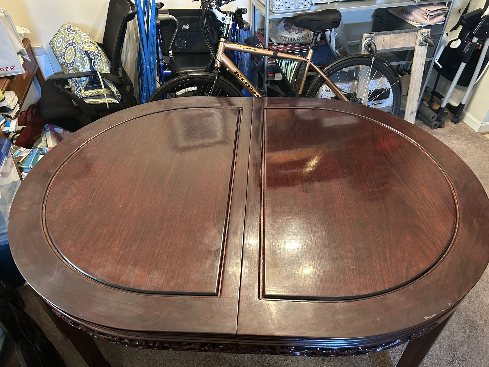 Korean Wood Dining Set