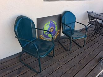 60's metal patio furniture