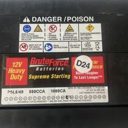 Brute force Car Battery 